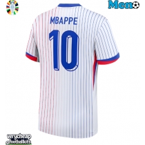 France Kylian Mbappe #10 Replica Away Shirt Euro 2024 Short Sleeve